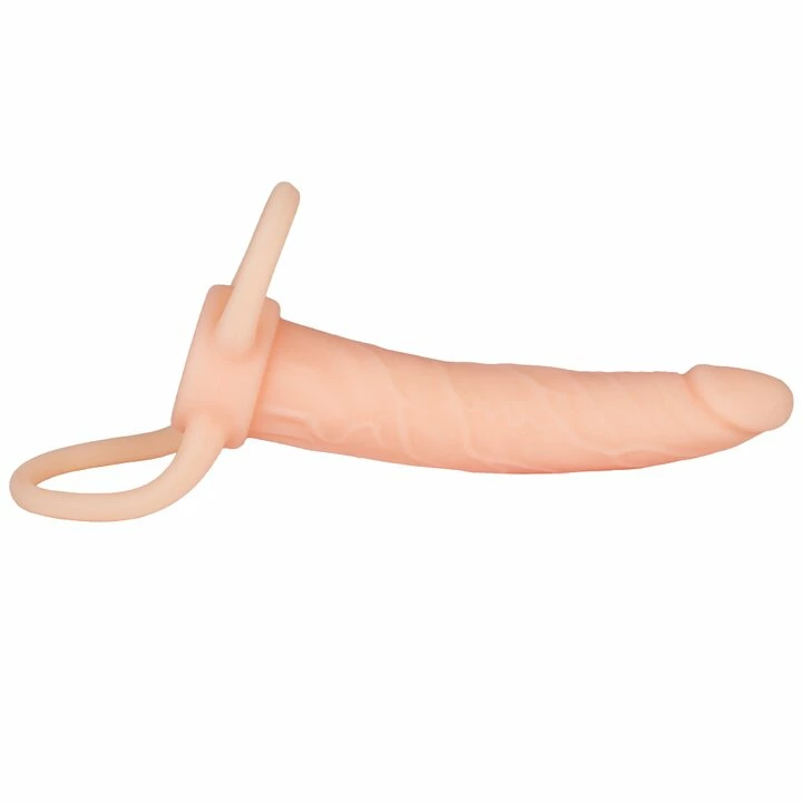 Best Pirce 👏 Bondara Light Tone Dual Penetration Anal Strap-On Dildo - 6 Inch ✔️ 2 Best Pirce 👏 Bondara Light Tone Dual Penetration Anal Strap-On Dildo - 6 Inch ✔️ - Image 2