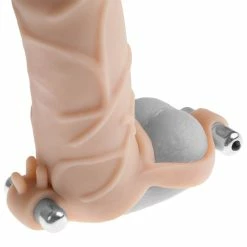 Cheap 🤩 Bondara&Sex Big Man Double Vibrating 3 Inch Penis Extender ⭐ -Male sex toys Sale unnamed file 1105