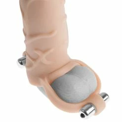 Cheap 🤩 Bondara&Sex Big Man Double Vibrating 3 Inch Penis Extender ⭐ -Male sex toys Sale unnamed file 1106