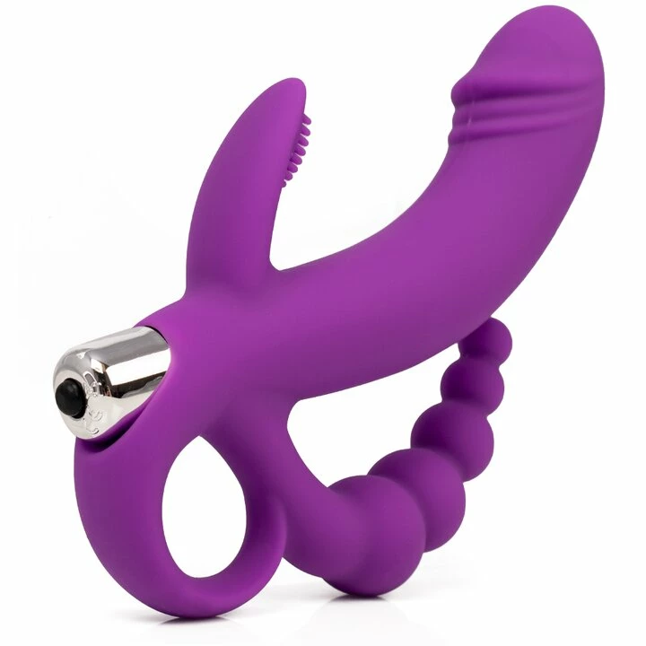 Budget 😉 Bondara 10 Function M?nage ? Trois G-Spot Rabbit Vibrator 🎉 4 Budget 😉 Bondara 10 Function M?nage ? Trois G-Spot Rabbit Vibrator 🎉 - Image 4