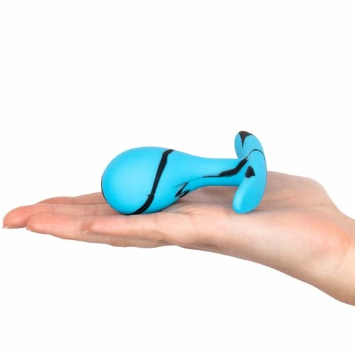 Promo 🎁 Mon Amour Blue Marble Silicone P-Spot Plug - 2.2, 2.5 Or 3 Inch 🔔 6 Promo 🎁 Mon Amour Blue Marble Silicone P-Spot Plug - 2.2, 2.5 Or 3 Inch 🔔 - Image 6