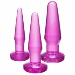 Best Sale ⭐ Bondara&Sex Set Of 3 Training Butt Plugs - Purple ✔️