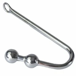 Wholesale ✔️ Torment Stainless Steel Double Ball Anal Hook 💯