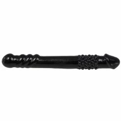 New ✔️ Bondara Black Textured Double Sided Dildo - 10 Inch 💯