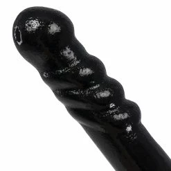 New ✔️ Bondara Black Textured Double Sided Dildo - 10 Inch 💯 -Male sex toys Sale unnamed file 194