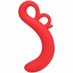 Discount ✨ Bondara P-Shooter Red Silicone Prostate Massager - 5.4 Inch 🎁