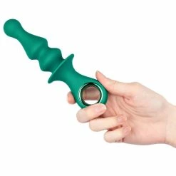 Outlet 👍 Bondara Green Silicone 12 Function Vibrating Butt Plug - 6.5 Inch 🥰 -Male sex toys Sale unnamed file 349