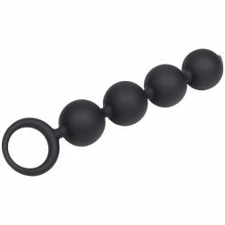 Outlet 🤩 Bondara String Bean Silicone Anal Beads - 6 Inch 🎁