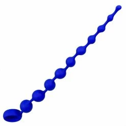 Promo ⭐ Bondara Blue Silicone Anal Beads ? 14 Inch 🎉
