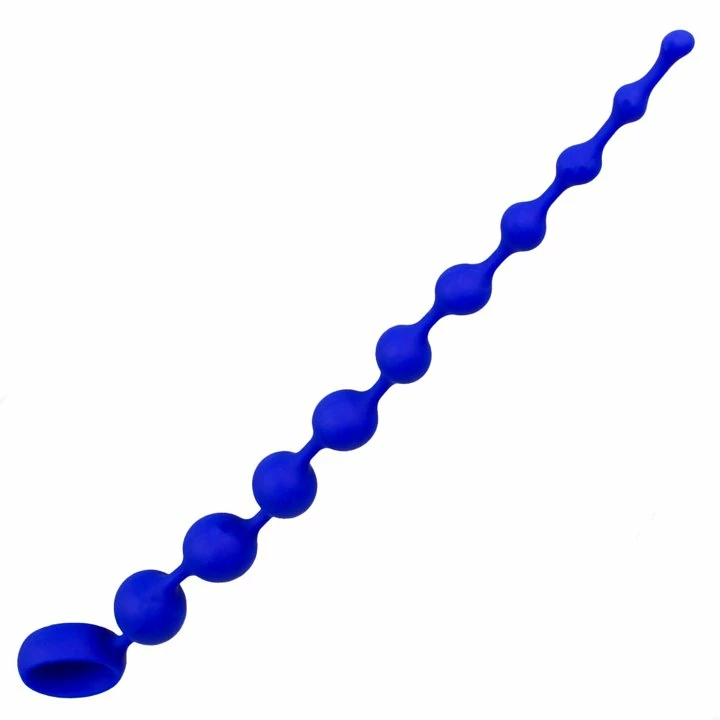 Promo ⭐ Bondara Blue Silicone Anal Beads ? 14 Inch 🎉 1 Promo ⭐ Bondara Blue Silicone Anal Beads ? 14 Inch 🎉