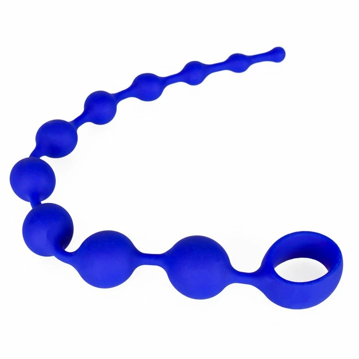 Promo ⭐ Bondara Blue Silicone Anal Beads ? 14 Inch 🎉 2 Promo ⭐ Bondara Blue Silicone Anal Beads ? 14 Inch 🎉 - Image 2