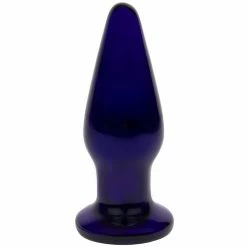 Buy ๐งจ Glacier Glass Blue 10 Function Vibrating Butt Plug ? 4.5 Inch ๐ฅ