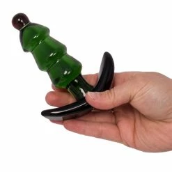 Discount ✨ Bondara&Sex 🎁 Christmas Tree Glass Butt Plug ? 4.5 Inch 😉 -Male sex toys Sale unnamed file 433