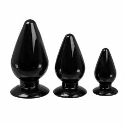 Discount 🎁 Bondara Booty Camp Black 3 Piece Butt Plug Training Kit 😍