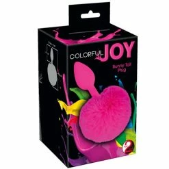 Buy 👍 Kinky Tails Pink Silicone Bunny Tail Butt Plug 🧨 -Male sex toys Sale unnamed file 494