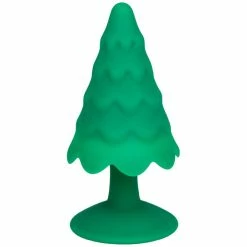 Outlet 🔔 Bondara Stocking Stuffer X-Mas Tree Silicone Butt Plug - 3.5 Inch 🔥