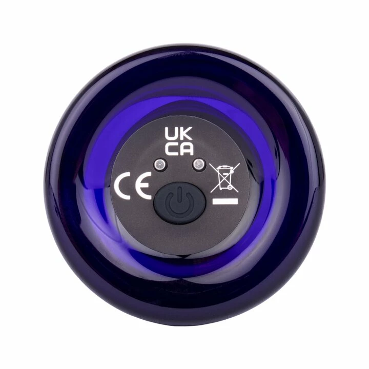 Best Sale ⭐ Glacier Glass Midnight Blue 10 Function Vibrating Butt Plug - 4.5 Inch ✨ 3 Best Sale ⭐ Glacier Glass Midnight Blue 10 Function Vibrating Butt Plug - 4.5 Inch ✨ - Image 3