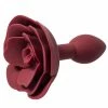 Budget 😀 Bondara Bloomin? Booty Red Silicone Rose Butt Plug ? 4.3 Inch 🎁