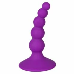 Deals 💯 Bondara Purple Silicone Beaded Butt Plug ? 4 Inch 😍
