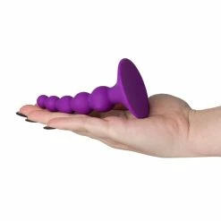 Deals 💯 Bondara Purple Silicone Beaded Butt Plug ? 4 Inch 😍 -Male sex toys Sale unnamed file 584