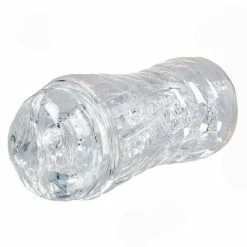 Promo 😉 Boss Ice Tornado Clear Realistic Vagina Masturbator - 7 Inch 😀
