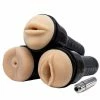 Budget 🎁 Boss Hole In One Realistic Vibrating Masturbator ? 10 Inch 😀