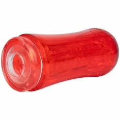 Deals 🎁 Bondara Red Rocket Clear Neutral Cup Masturbator - 7 Inch 🎉
