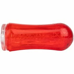 Deals 🎁 Bondara Red Rocket Clear Neutral Cup Masturbator - 7 Inch 🎉 -Male sex toys Sale unnamed file 776