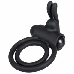 Cheap 🤩 Bondara Silicone Double Vibrating Rabbit Cock Ring 😍