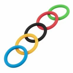 Buy 😉 Bondara Sex Marathon Set Of Five Cock Rings 🛒