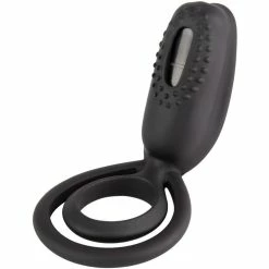 New π Bondara Leviathan Silicone Vibrating Double Cock Ring β