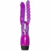 Cheap ✨ Bondara Clear Purple Double Penetration Vibrator 😍