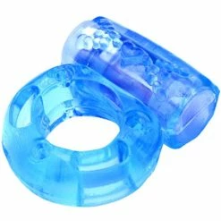 New 🥰 Bondara&Sex Bold Basics Blue Vibrating Cock Ring 🧨