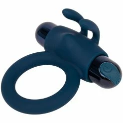 Buy 🔥 Bondara Buck Blue Silicone 10 Function Rabbit Cock Ring 🔔