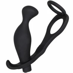 Outlet 😉 Bondara Pinpoint 10 Function Butt Plug With Cock And Ball Ring 👏
